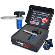 GripPRO flag mount front view showing compact profile and secure fit