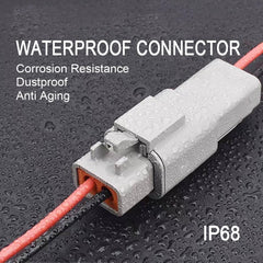 GRZWAYS mated connector in use demonstrating waterproof seal and reliable performance