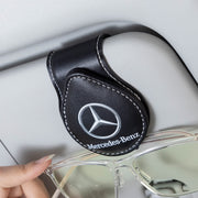 GshionLyfe front view on visor showing secure sunglass holding benefit