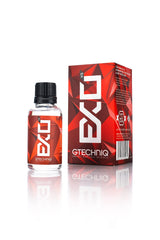Gtechniq EXO bottle front view showing compact packaging and brand clarity