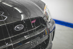 Gtechniq EXO coating sheen close-up showing glossy texture and finish