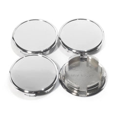 GTOWNWORKS front view chrome center cap showing shiny finish and quick replacement benefit