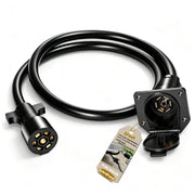 Gubrdfrsod front view of 7-way plug extension showing compact, durable design and easy connection