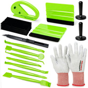 GUGUGI front packaging showing full 7-piece vinyl wrap kit for quick setup