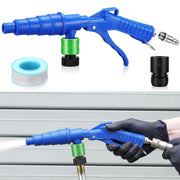 Gulfmew flush gun front view showing tool and quick setup benefit