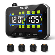 GUTA GT20 monitor front display showing pressure readings, clear visibility benefit