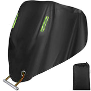Gutupet front view of cover on motorcycle shows full protection benefit