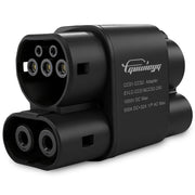 GUWIEYG adapter front view showing connector and casing for reliable charging