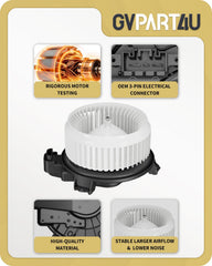 GVPART4U blower motor installed in dash demonstrating restored cabin airflow
