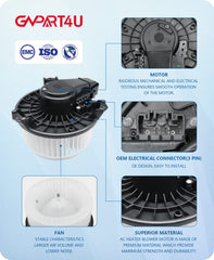 GVPART4U side profile showing fan vanes for improved air volume and efficiency