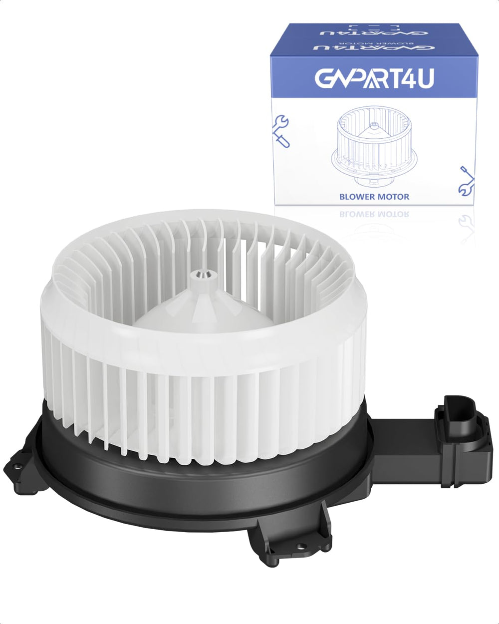 GVPART4U front view showing motor and fan cage for reliable airflow