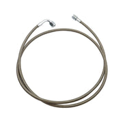 GXARTS front view of assembled turbo oil feed line showing durable build and easy install
