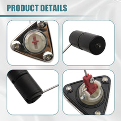 GXARTS float arm close-up showing precise movement for accurate readings