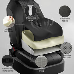 GXHYSW installed on driver seat improving posture and sight lines
