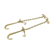 GXYWADY front view of 3/8" x 2" J hook showing solid construction and easy fit