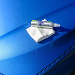 Gyeon label close-up highlighting SiO2 formula for durable surface protection