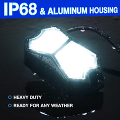 GZ5CG side profile of die-cast aluminum housing for durability