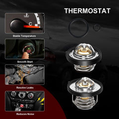 GZGN thermostat housing ports view displaying five outlet routing benefit