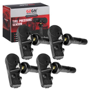 GZGN front packaging showing four pre-programmed TPMS sensors and benefits
