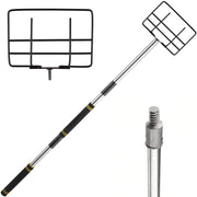 Gzlozak front view showing stainless-steel pole and benefit durable reach