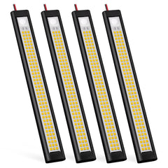 GZV front view of four-pack light bars showing compact design and bright output