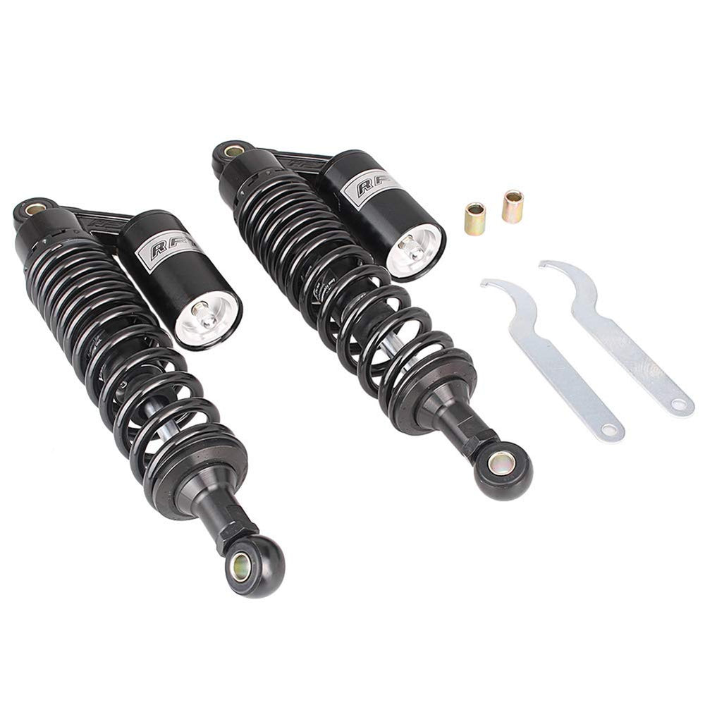 GZYF rear shock front view showing full assembly and improved handling