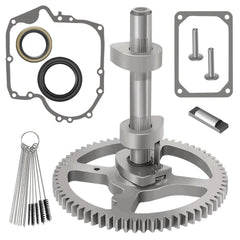 Haiouus camshaft kit front packaging showing complete replacement set and easy identification benefit