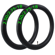 HAKSNGCL two-pack inner tubes front view showing size markings and spare convenience