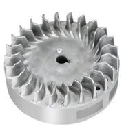 HALESEY front view flywheel showing bolt pattern and fitment benefit
