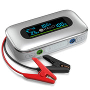 HALO front view showing compact jump starter and portable convenience