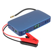 HALO front view showing compact jump starter and floodlight for quick roadside help