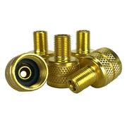 Haltec 8807N-4 front pack showing five brass adapters and durable finish