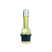 Haltec QS-500 front view showing brass body and cap, durable emergency repair