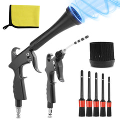 HANDY blow gun front view showing nozzle and controls for precision cleaning