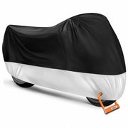 Hanmir front view covered motorcycle protecting bike from elements
