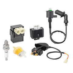 HANQIMOTO ignition coil copper-windings close-up improving spark reliability
