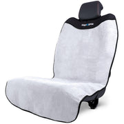 HAPPEGEAR Happeseat front view showing full silver coverage and protection