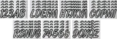Hardline Products close-up of decal texture and UV-gloss for durability