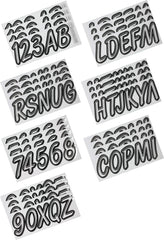Hardline Products decals installed on boat hull showing clean, legal marking