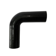 Haturmyko front view 3-inch 90-degree elbow showing shape and fit benefit