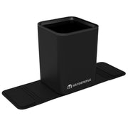 HAUSSIMPLE front view of compact car trash can showing tidy benefit
