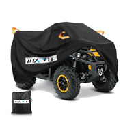 HAYCOVER front view showing full ATV coverage and weather protection