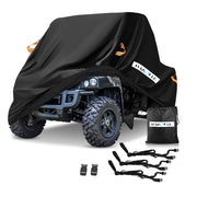 HAYCOVER front view on UTV showing full coverage and brand protection