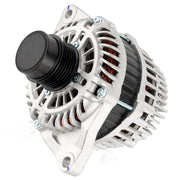 HAYIAUTO front view of alternator showing housing and cooling fins for durability