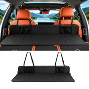 Hcksviam front view installed creates a flat sleeping surface for comfort