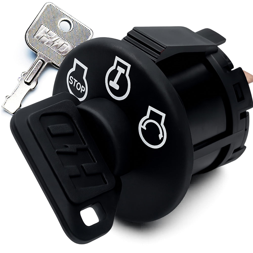 HD Switch front view of 500017 ignition switch showing durable housing and mount