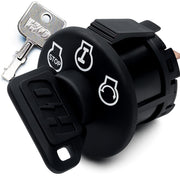 HD Switch front view of 500017 ignition switch showing durable housing and mount