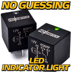 HD Switch relay terminal detail with dielectric grease preventing corrosion and improving contact