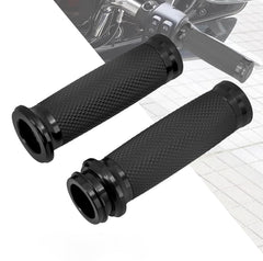 HDBUBALUS front view grips on handlebar showing improved control