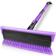 HEEYA full assembled snow brush showing entire tool and reach
